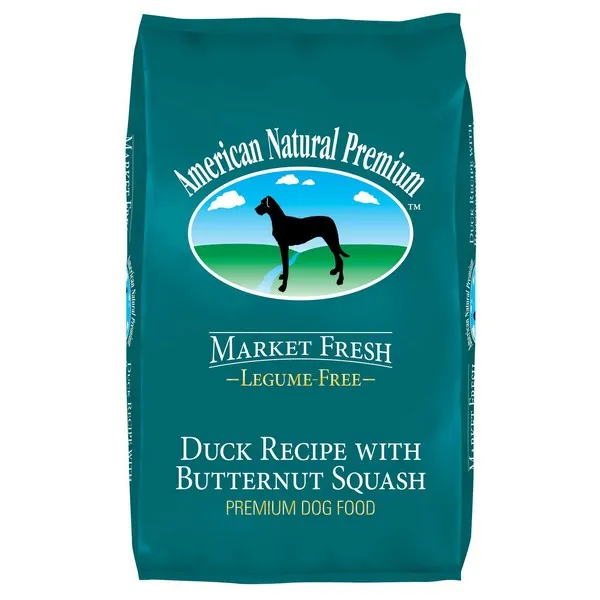 4 Lb American Natural Market Fresh Legume Free Duck With Butternut Squash - Dog/Cat Supplements